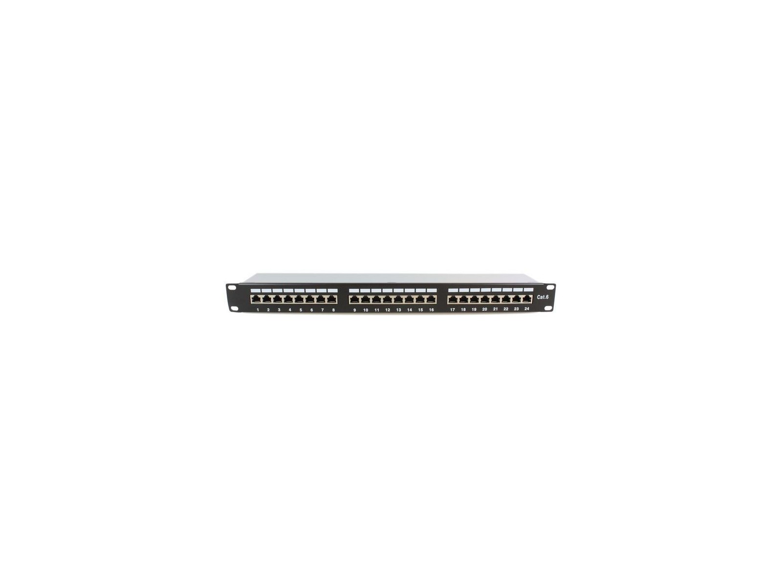 PP-007 MicroConnect 19" FTP, Cat.6 patch panel, 24 port PP-007 MicroConnect 19" FTP, Cat.6 patch panel, 24 port