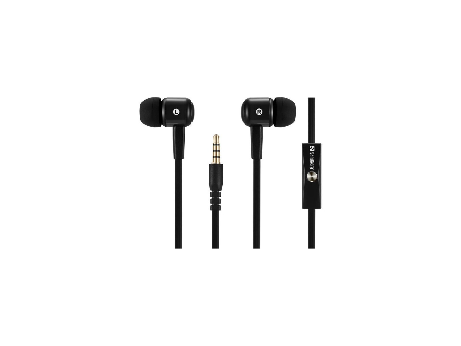 125-62 Sandberg Speak’n Go In-Earset Black 125-62 Sandberg Speak’n Go In-Earset Black