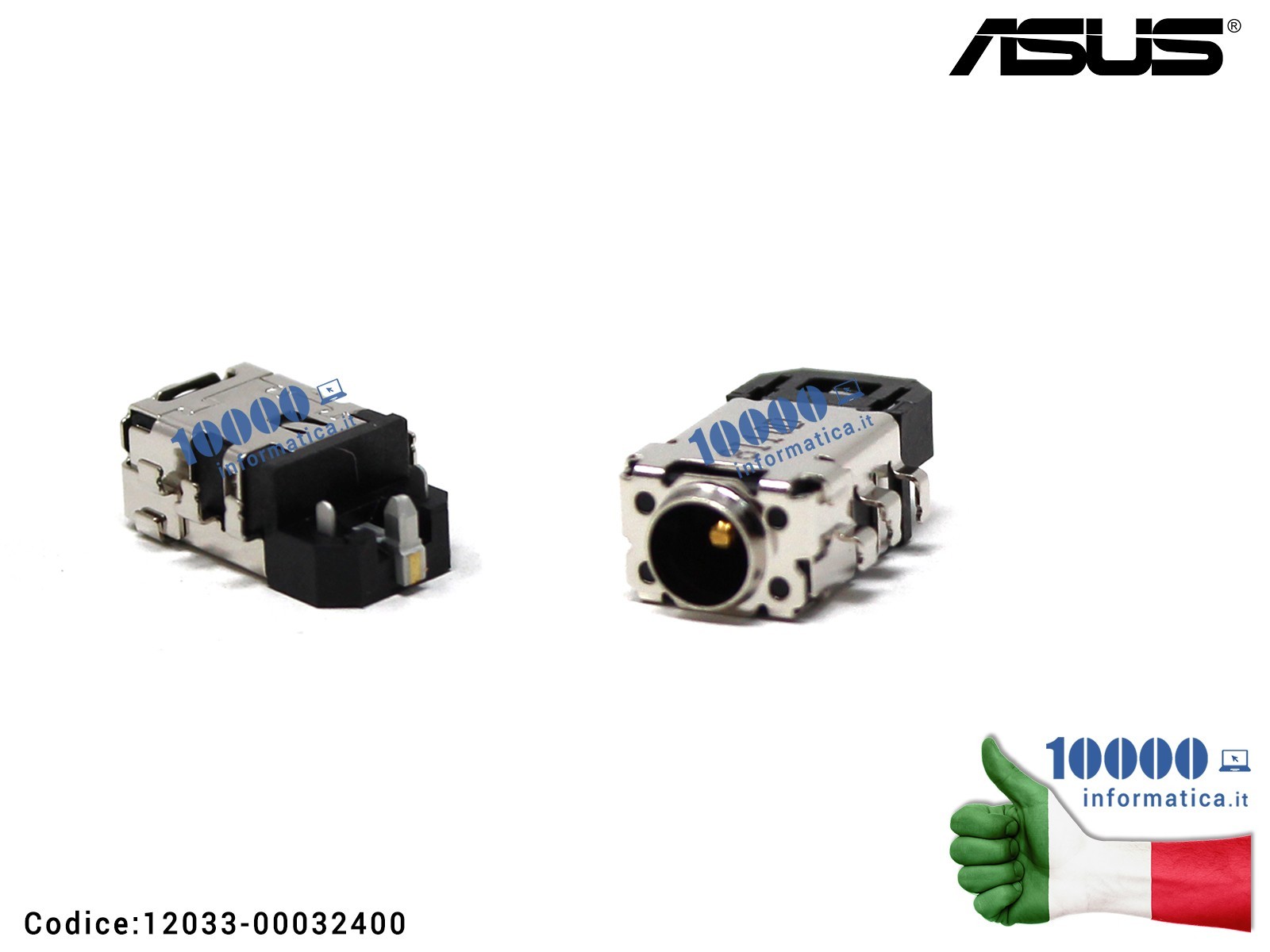 12033-00032400 Connettore di Alimentazione DC Power Jack ASUS ZenBook UX330C UX330CA UX330U UX330UA UX331U UX331UA UX331UAL U... 12033-00032400 Connettore di Alimentazione DC Power Jack ASUS ZenBook UX330C UX330CA UX330U UX330UA UX331U UX331UA UX331UAL U...