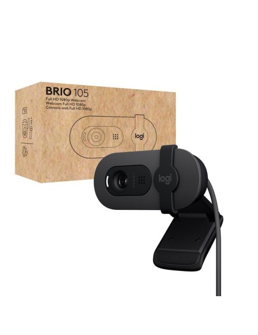 960-001592 Logitech WEBCAM LOGITECH BRIO 105 FULL HD 1080P WEBCAM/GRAPHITE/USB N/A