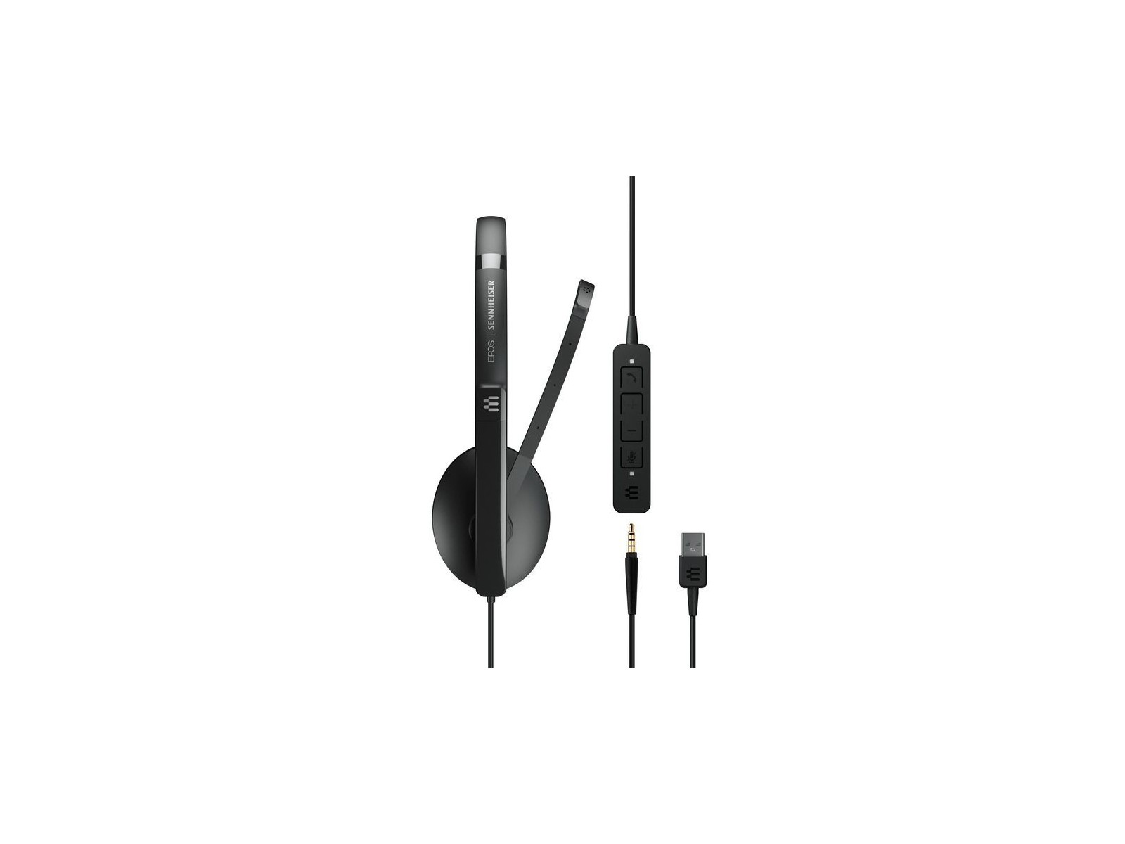 1000914 EPOS ADAPT 100 Seriesbrheadset bron-ear brwired brUSB br3.5 mm jack brblack brOptimised for UC 1000914 EPOS ADAPT 100 Seriesbrheadset bron-ear brwired brUSB br3.5 mm jack brblack brOptimised for UC