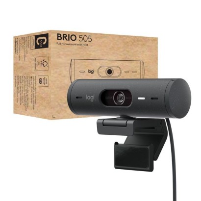 960-001459 Logitech Brio 505 webcam 4 MP 1920 x 1080 pixels USB Black 1070271
