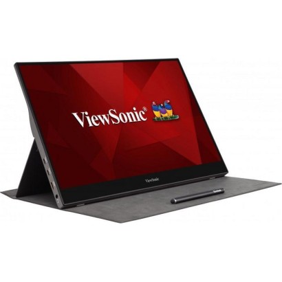 TD1655 ViewSonic Portable 15.6", 10-Point Touch, IPS, Full HD 1920x1080, USB C w/ 60W Power, miniHDMI, Silver VS18170