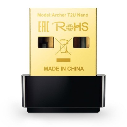 ARCHER T2U NANO TP-Link USB 2.0, Omni Directional, IEEE 802.11ac, IEEE 802.11a, IEEE 802.11n, IEEE 802.11g, IEEE 802.11b, 5GHz 2