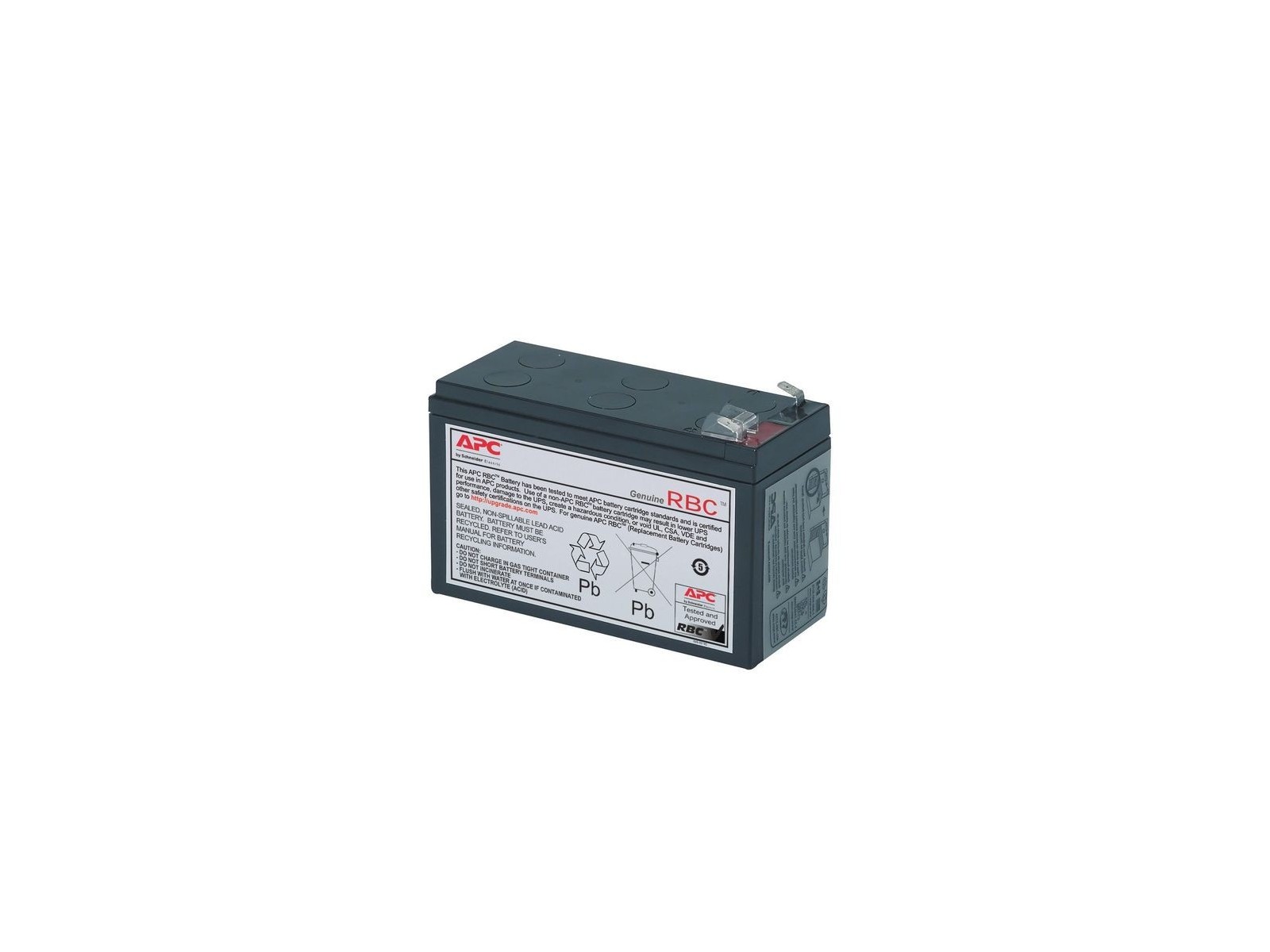 RBC17 APC Replacement Battery Cartridge 17, 108 VAh, Black RBC17 APC Replacement Battery Cartridge 17, 108 VAh, Black
