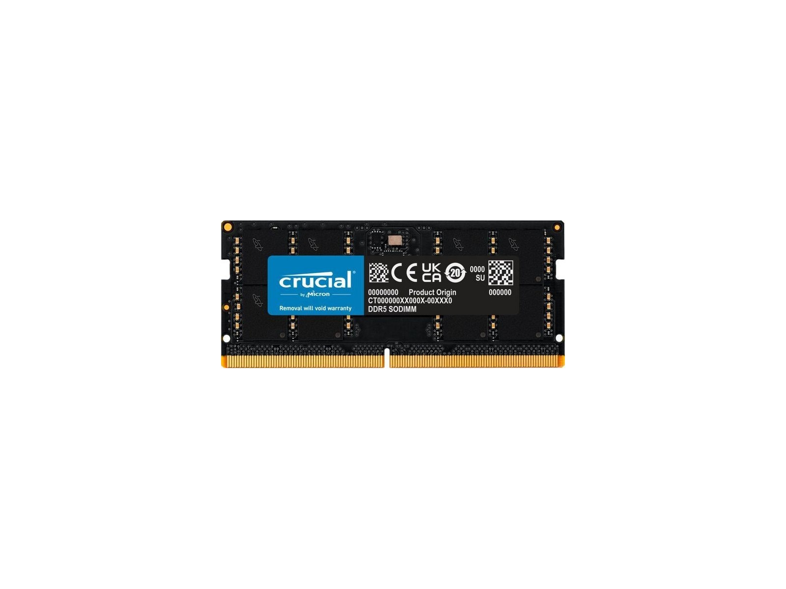 CT32G56C46S5 Crucial Memory Module 32 Gb 1 X 32 Gb Ddr5 5600 Mhz CT32G56C46S5 Crucial Memory Module 32 Gb 1 X 32 Gb Ddr5 5600 Mhz