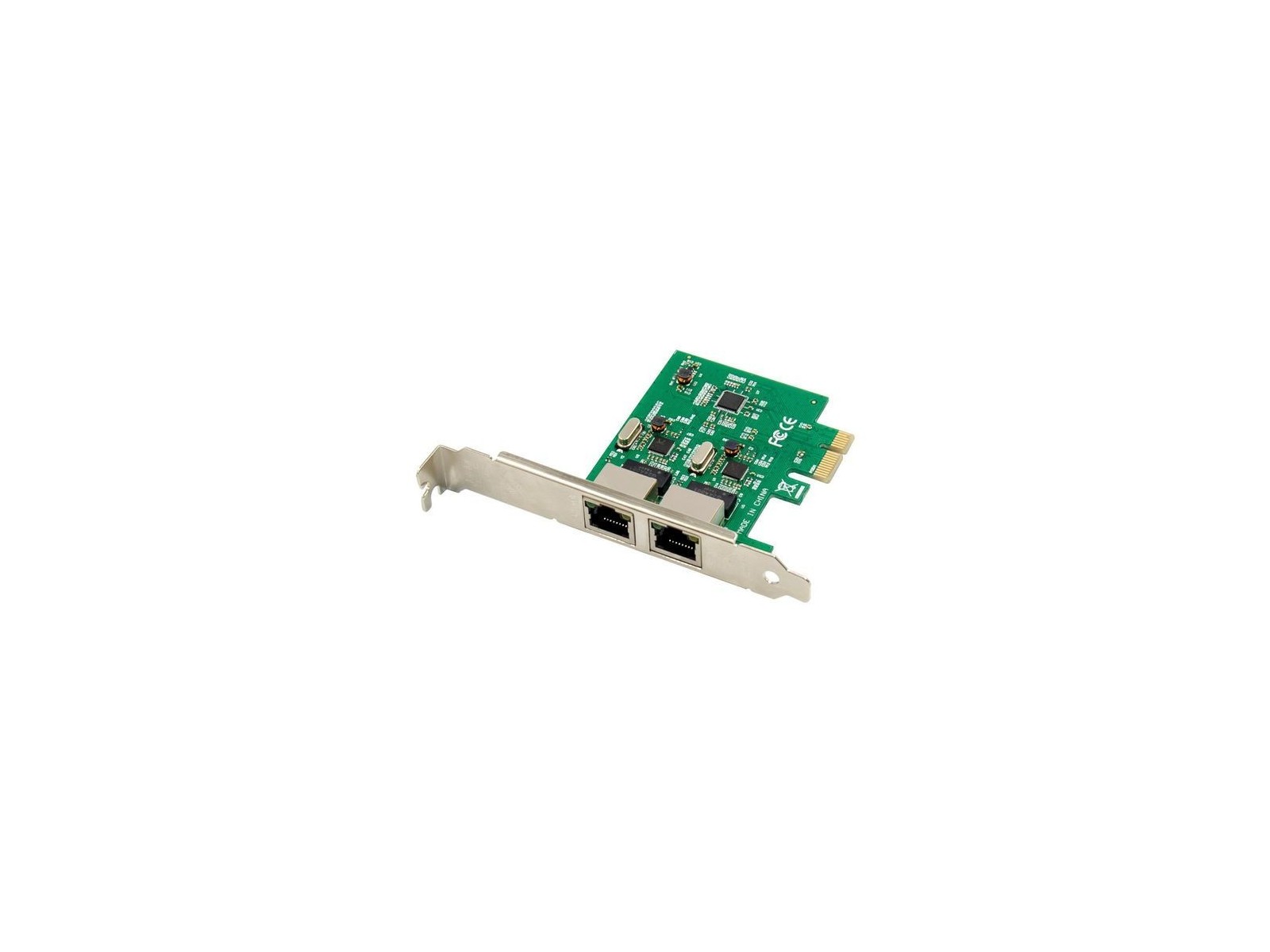 MC-PCIE-712 MicroConnect PCI-E 8111F Dual-RJ45 Gigabit Ethernet NIC MC-PCIE-712 MicroConnect PCI-E 8111F Dual-RJ45 Gigabit Ethernet NIC