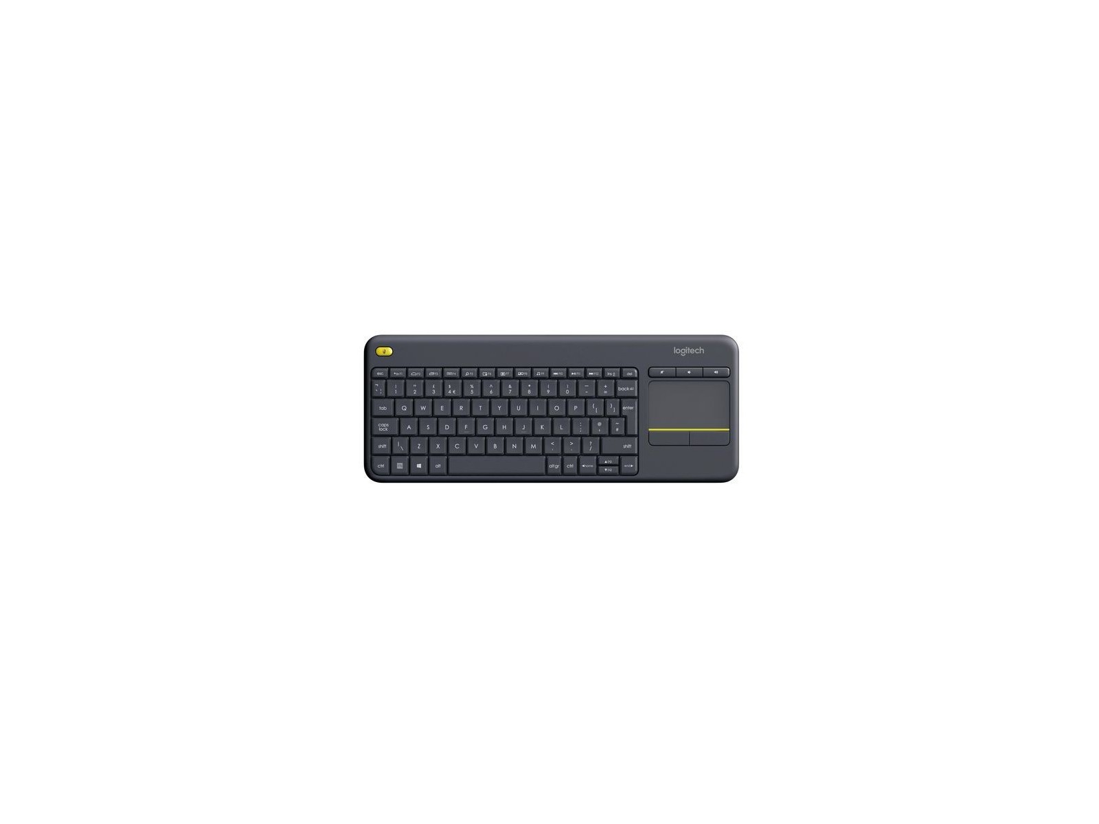 920-007143 Logitech Wireless Touch Keyboard K400 Plus - Black (Qwerty) 920-007143 Logitech Wireless Touch Keyboard K400 Plus - Black (Qwerty)