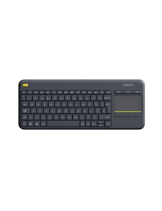 920-007143 Logitech Wireless Touch Keyboard K400 Plus - Black (Qwerty)
