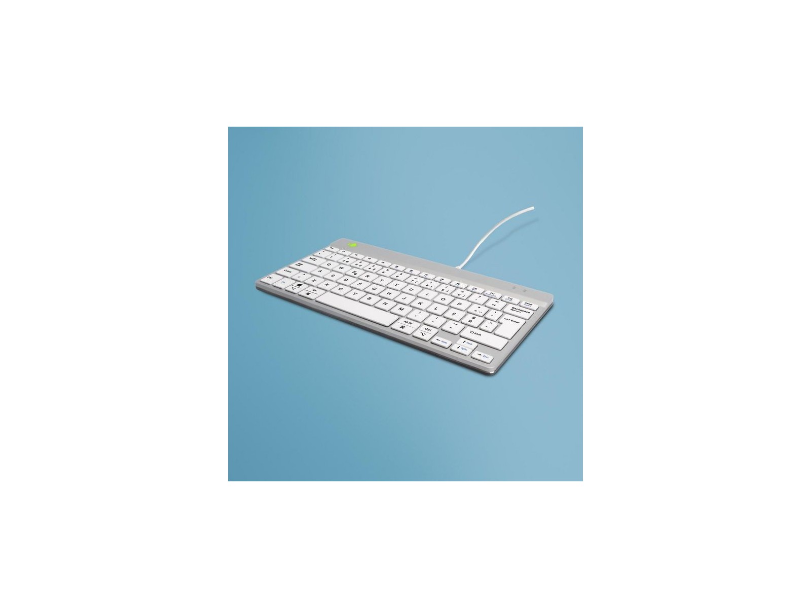 RGOCOPTWDWH R-Go Tools R-Go Compact Break keyboard QWERTY (PT), wired, white RGOCOPTWDWH R-Go Tools R-Go Compact Break keyboard QWERTY (PT), wired, white