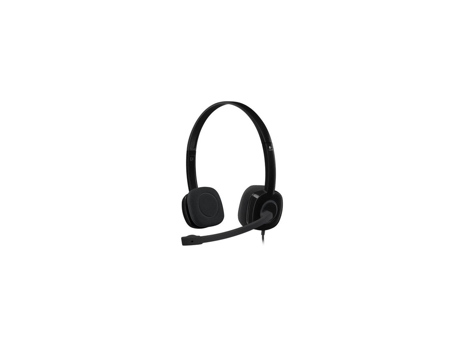 981-000587 Logitech H151 Stereo Headset Wired Head-band Office/Call center Black 981-000587 Logitech H151 Stereo Headset Wired Head-band Office/Call center Black