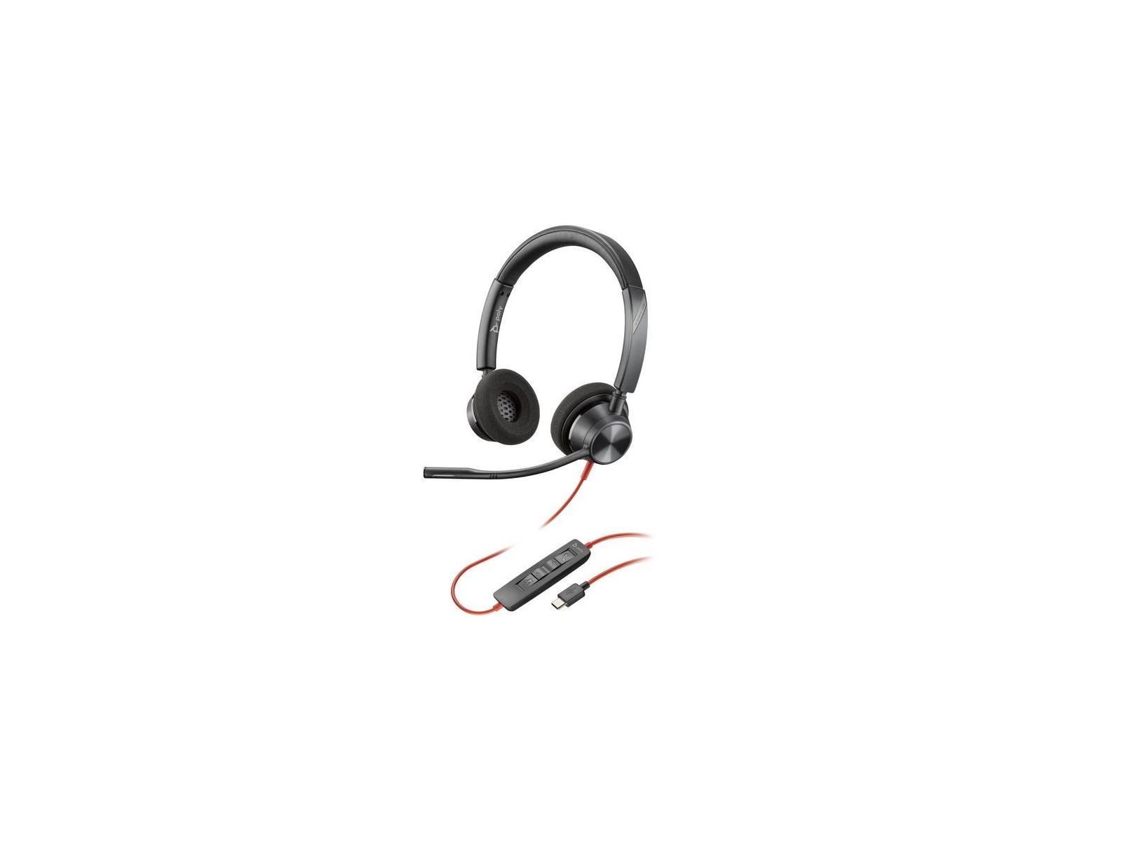 76J18AA HP Blackwire 3320 USB-C Headset 213935-101 76J18AA HP Blackwire 3320 USB-C Headset 213935-101