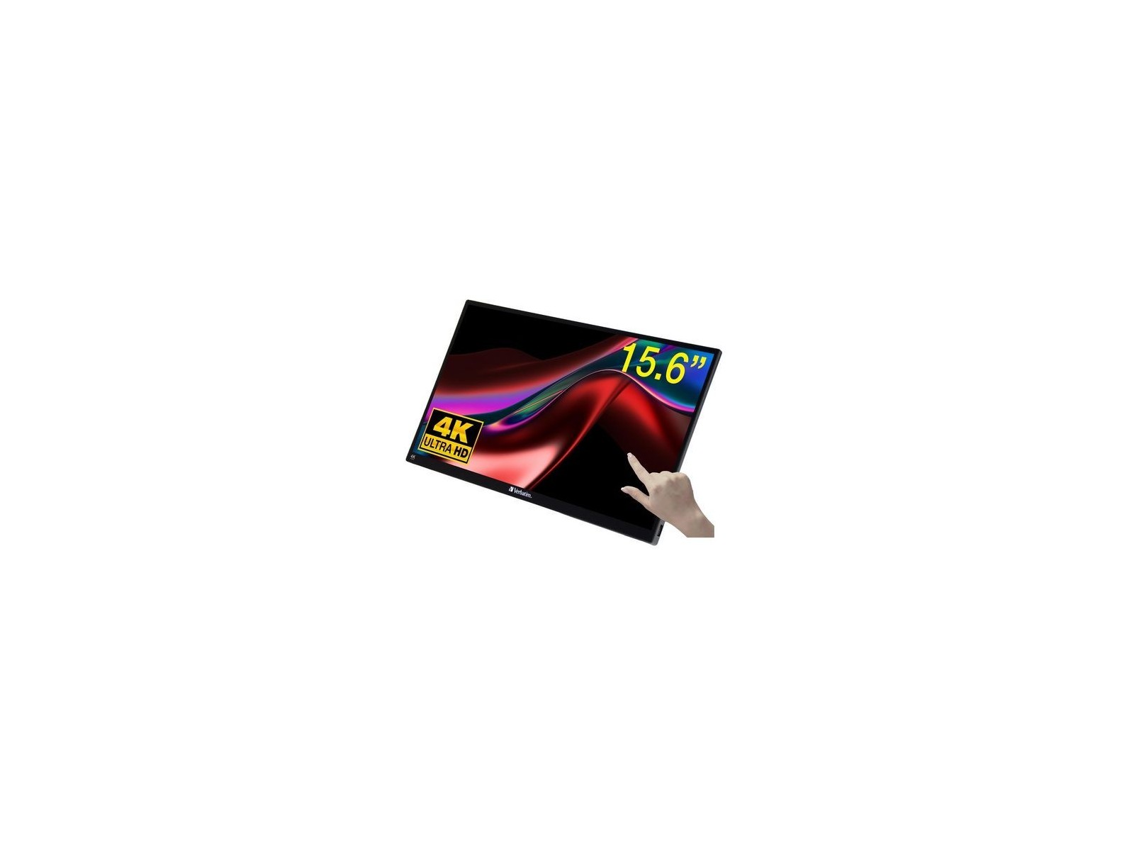 32238 Verbatim PMT-15 4K Portable Touchscreen Monitor 15.6" 4K Ultra HD Metal Housing 32238 Verbatim PMT-15 4K Portable Touchscreen Monitor 15.6" 4K Ultra HD Metal Housing