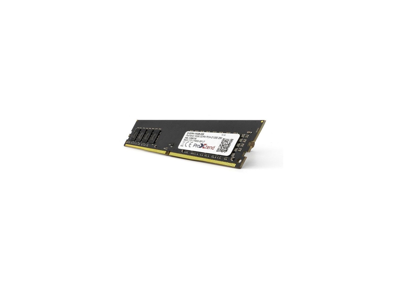 D-DDR4-16GB-006 ProXtend 16GB DDR4 PC4-21300 2666MHz 827357 D-DDR4-16GB-006 ProXtend 16GB DDR4 PC4-21300 2666MHz 827357