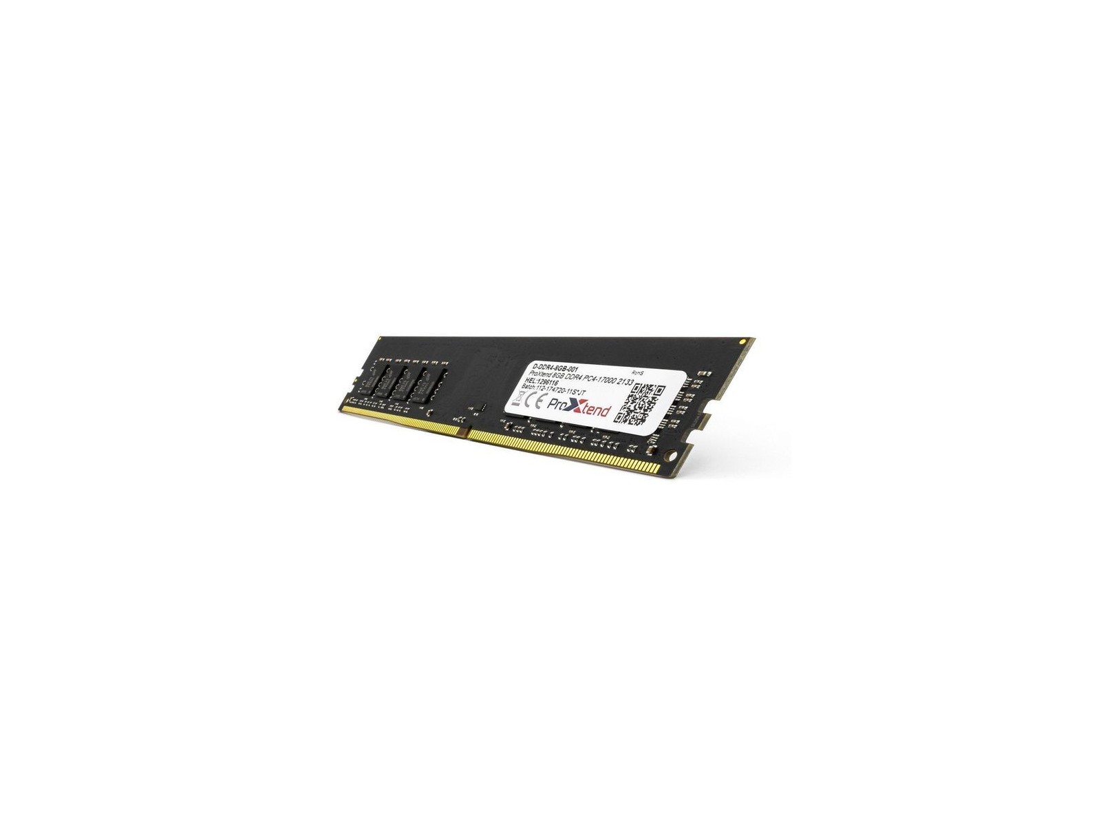 D-DDR4-8GB-001 ProXtend 8GB DDR4 PC4-17000 2133MHz 827370 D-DDR4-8GB-001 ProXtend 8GB DDR4 PC4-17000 2133MHz 827370