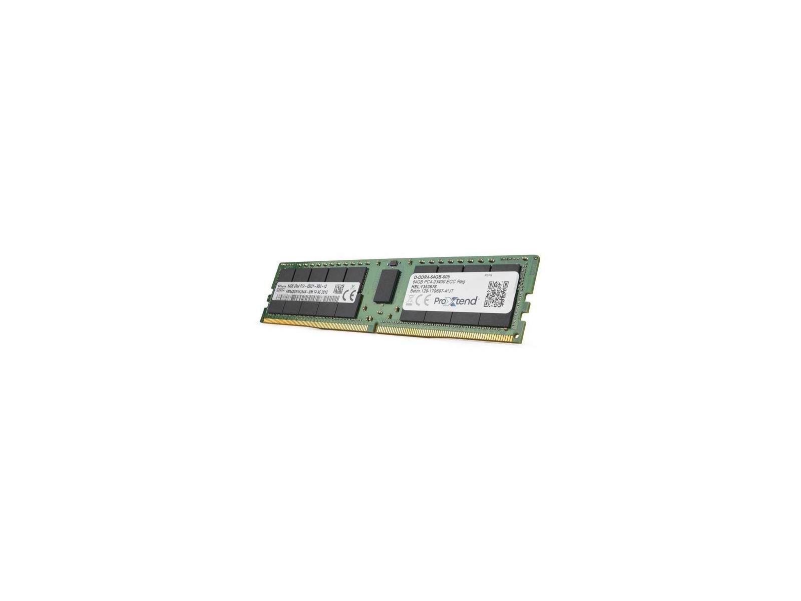 D-DDR4-64GB-005 ProXtend 64GB DDR4 PC4-23400 2933MHz 836188 D-DDR4-64GB-005 ProXtend 64GB DDR4 PC4-23400 2933MHz 836188