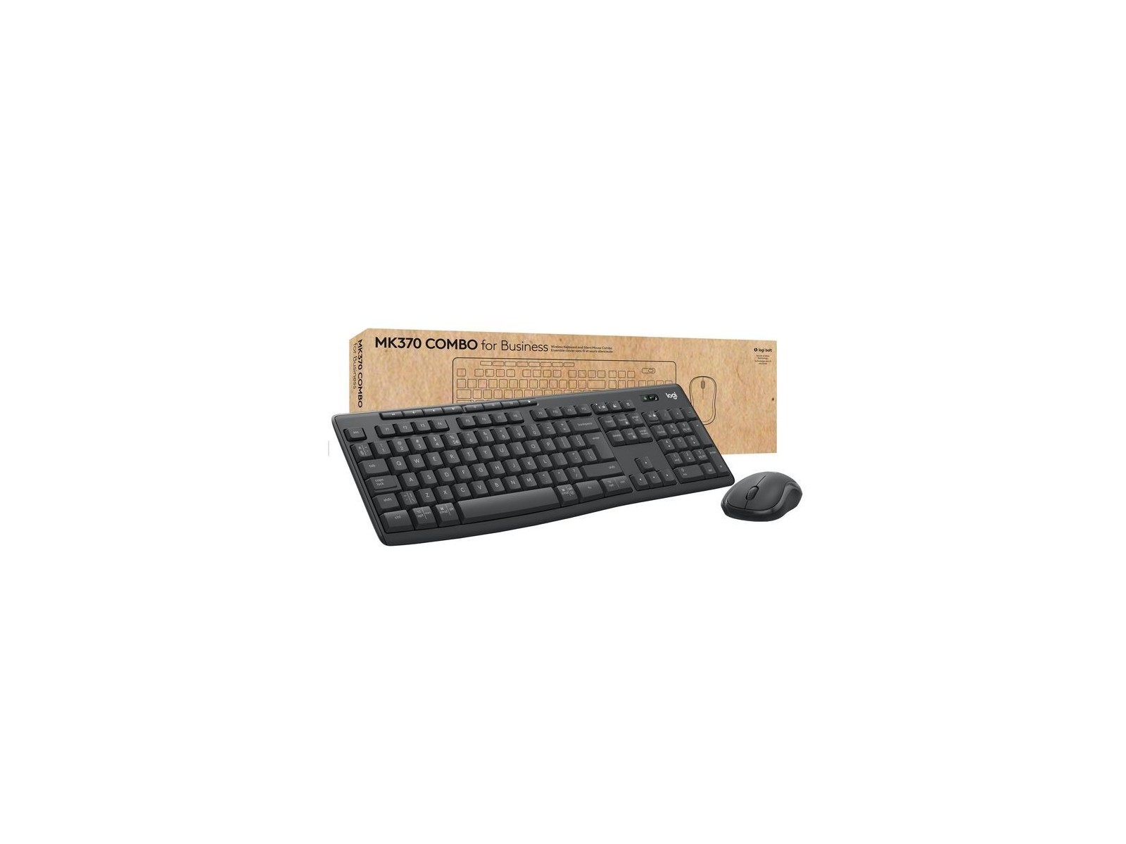 920-012077 Logitech Mk370 Combo For Business Keyboard Mouse Included Rf Wireless + Bluetooth Qwerty Us International Graphite 920-012077 Logitech Mk370 Combo For Business Keyboard Mouse Included Rf Wireless + Bluetooth Qwerty Us International Graphite