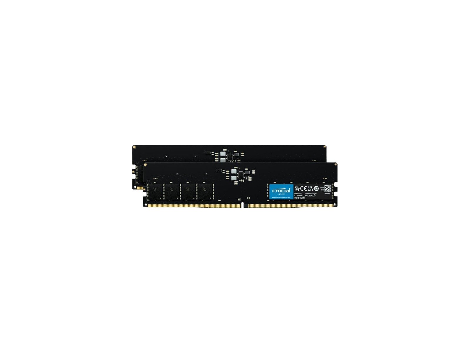 CT2K32G56C46U5 Crucial Memory Module 64 Gb 2 X 32 Gb Ddr5 5600 Mhz CT2K32G56C46U5 Crucial Memory Module 64 Gb 2 X 32 Gb Ddr5 5600 Mhz