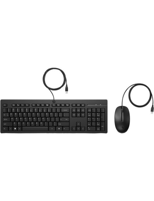 286J4AAABB HP 225 Wired Mouse And Keyboard Combo Used for all EU countries
