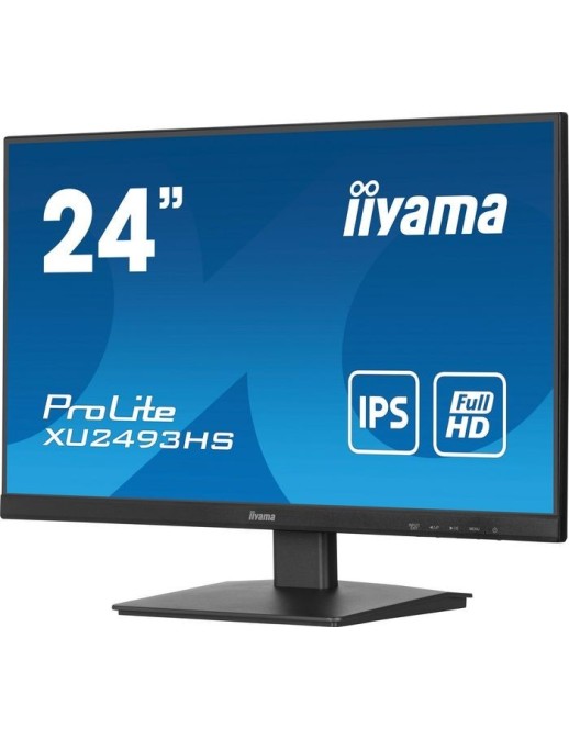 XU2493HS-B6 iiyama 24" ETE IPS-panel, 1920x1080@100Hz, 4ms, 250cd/m², Speakers, HDMI, DisplayPort (23,8" VIS)