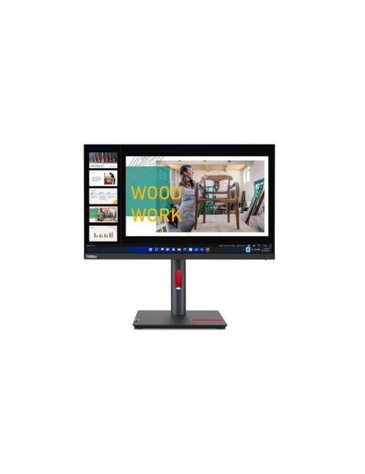 63B4GAT6EU Lenovo Thinkvision P24Q-30 60.5 Cm (23.8") 2560 X 1440 Pixels Quad Hd Led Black
