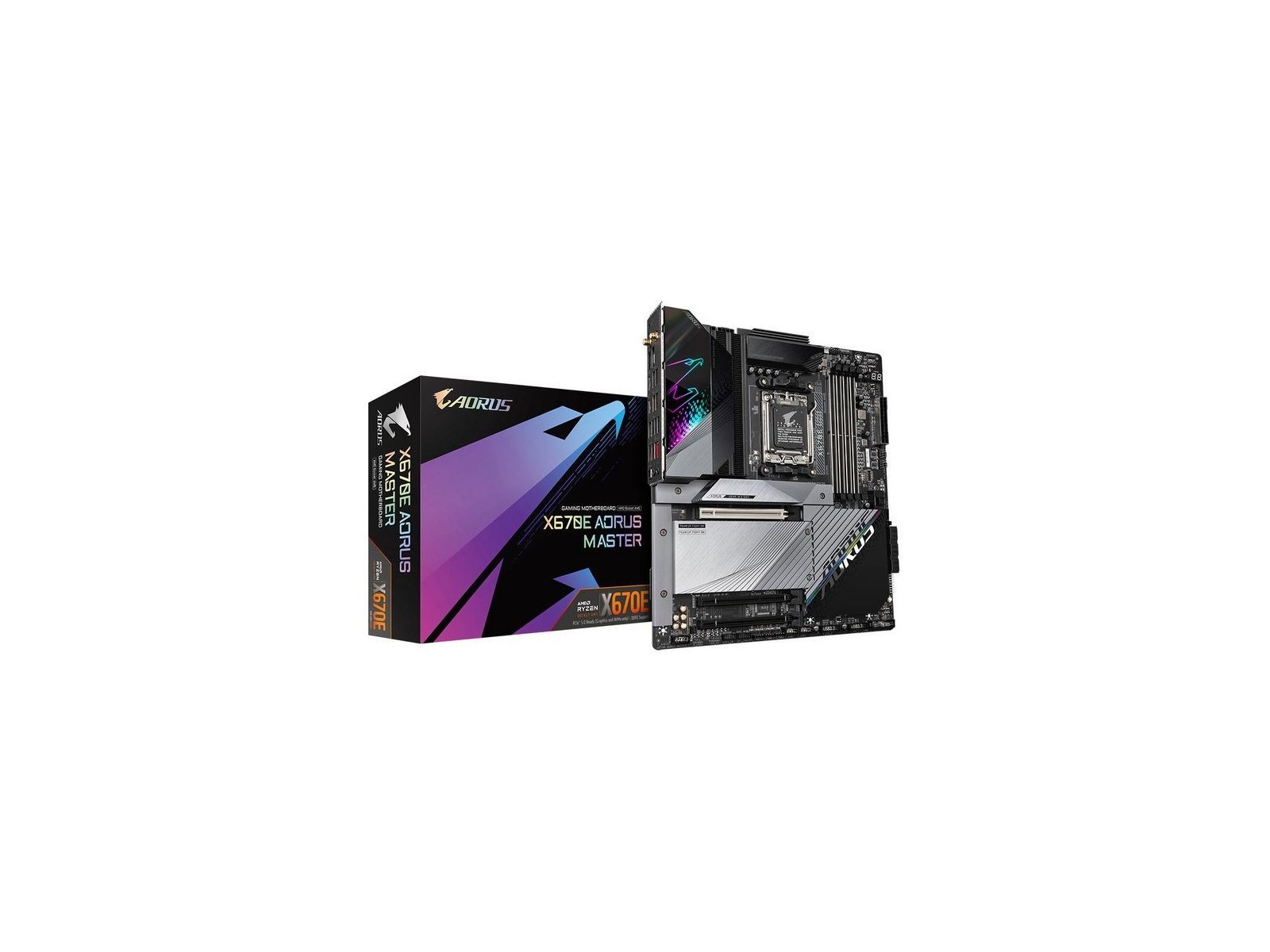 X670E AORUS MASTER Gigabyte (Rev. 1.0) Motherboard Amd X670 Socket Am5 Atx X670E AORUS MASTER Gigabyte (Rev. 1.0) Motherboard Amd X670 Socket Am5 Atx