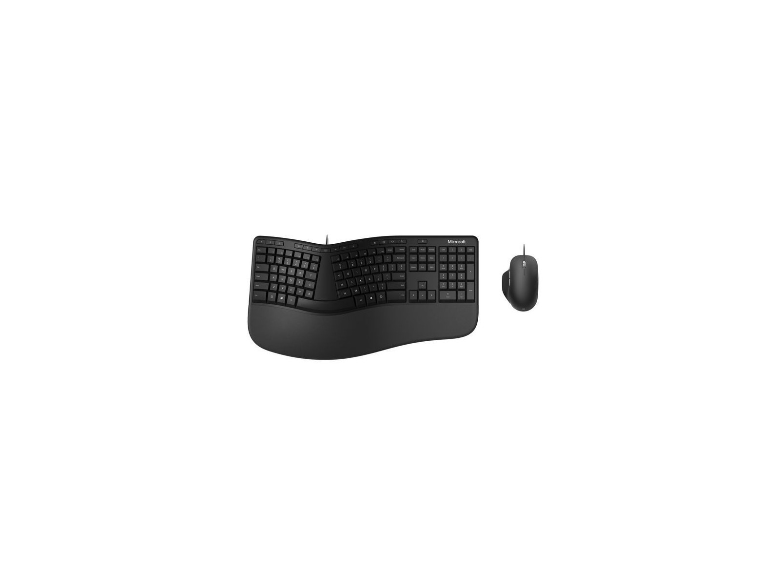 RJU-00009 Microsoft Ergonomic Desktop Keyboard Mouse Included Usb Qwerty Nordic Black RJU-00009 Microsoft Ergonomic Desktop Keyboard Mouse Included Usb Qwerty Nordic Black