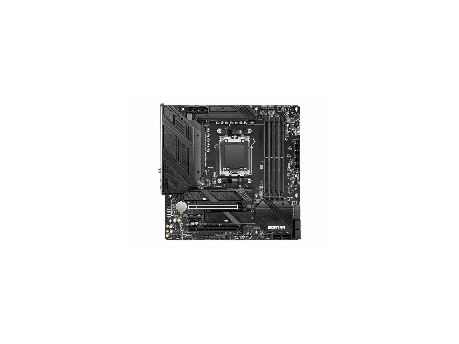 7D76-001R MSI Mag B650M Mortar Wifi Amd B650 Socket Am5 Micro Atx 7D76-001R MSI Mag B650M Mortar Wifi Amd B650 Socket Am5 Micro Atx