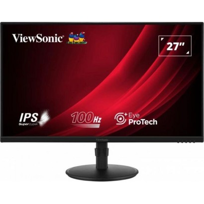 VG2708A-MHD ViewSonic 27" 16:9 1920 x 1080 FHD SuperClear® IPS LED Monitor with VGA, HDMI, DipsplayPort, Speakers and Full Ergon