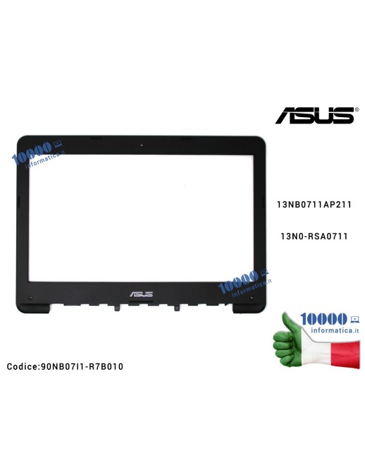 90NB07I1-R7B010 Cornice Display Bezel LCD ASUS F302 F302L F302LA X302 X302L X302LA X302LJ X302U X302UA X302UJ X302UV F302UV F...
