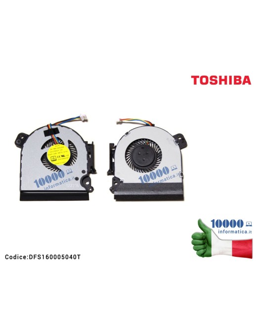 DFS160005040T Ventola Fan TOSHIBA Satellite A50-C DFS160005040T