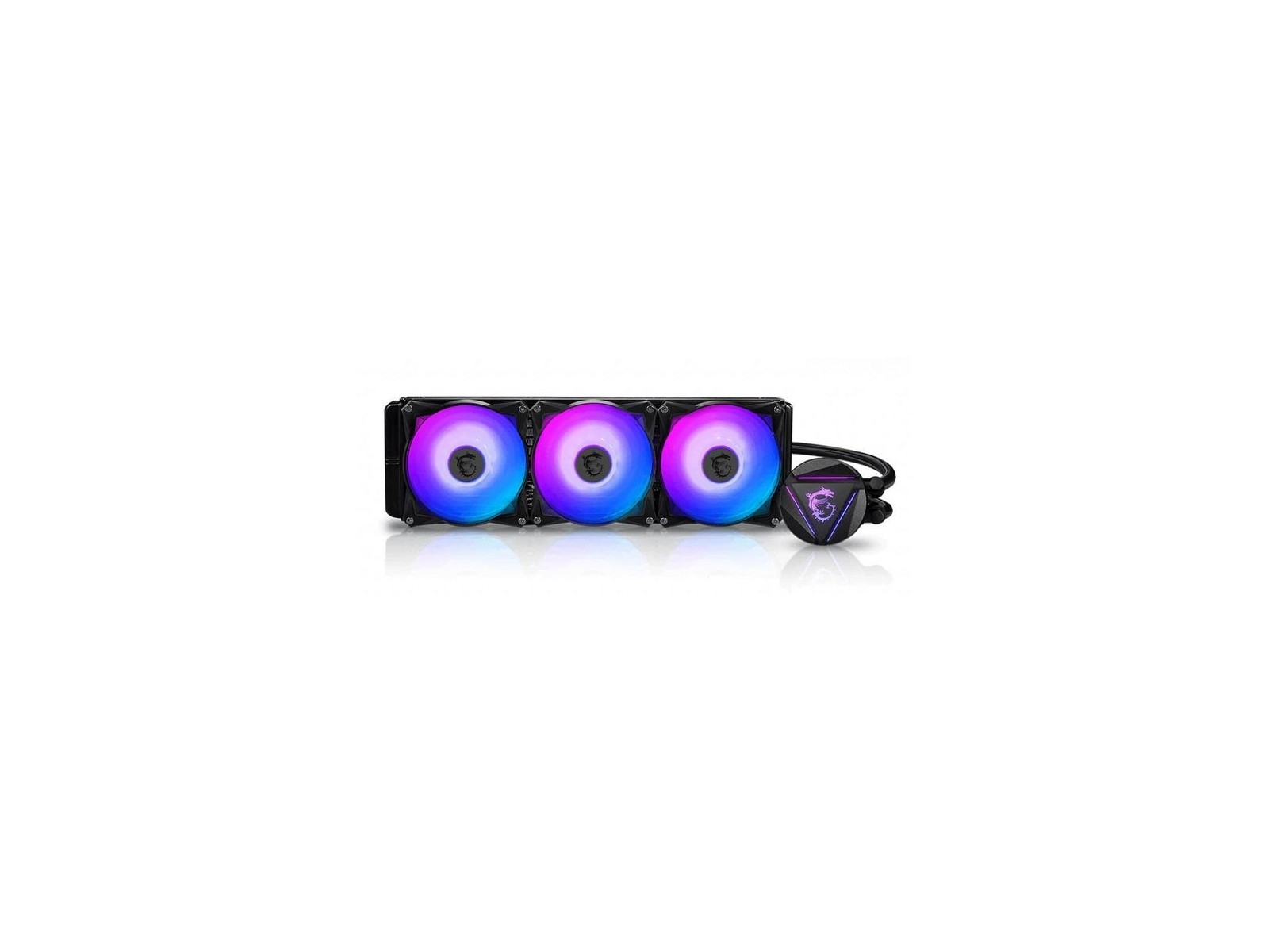306-7ZW1C41-813 MSI Mag Coreliquid 360R V2 Liquid Cpu Cooler '360Mm Radiator, 3X 120Mm Argb Pwm Fan, Argb Lighting, Center Suppo 306-7ZW1C41-813 MSI Mag Coreliquid 360R V2 Liquid Cpu Cooler '360Mm Radiator, 3X 120Mm Argb Pwm Fan, Argb Lighting, Center Suppo