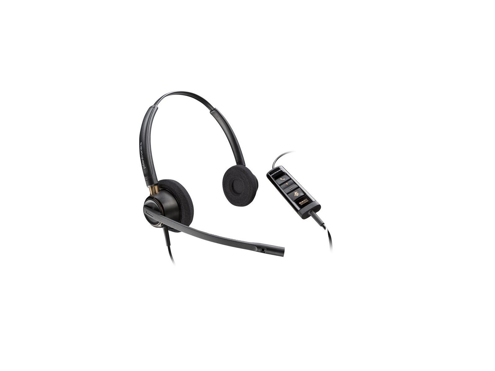 218275-01 Poly Headset EncorePro 525 M Headset Wired Head-band Office/Call center Black, (Microsoft) 783R2AA 218275-01 Poly Headset EncorePro 525 M Headset Wired Head-band Office/Call center Black, (Microsoft) 783R2AA