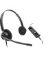 218275-01 Poly Headset EncorePro 525 M Headset Wired Head-band Office/Call center Black, (Microsoft) 783R2AA