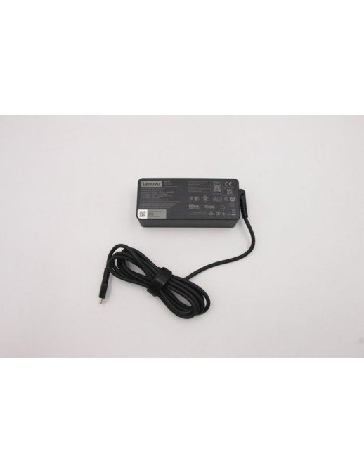 5A10W86295 Lenovo AC power adapter, 65W output, supports 20V, 15V, 9V, 5V voltages, dual-port design, worldwide compatibility. F