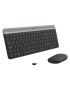 920-009204 Logitech Slim Wireless Keyboard and Mouse Combo MK470