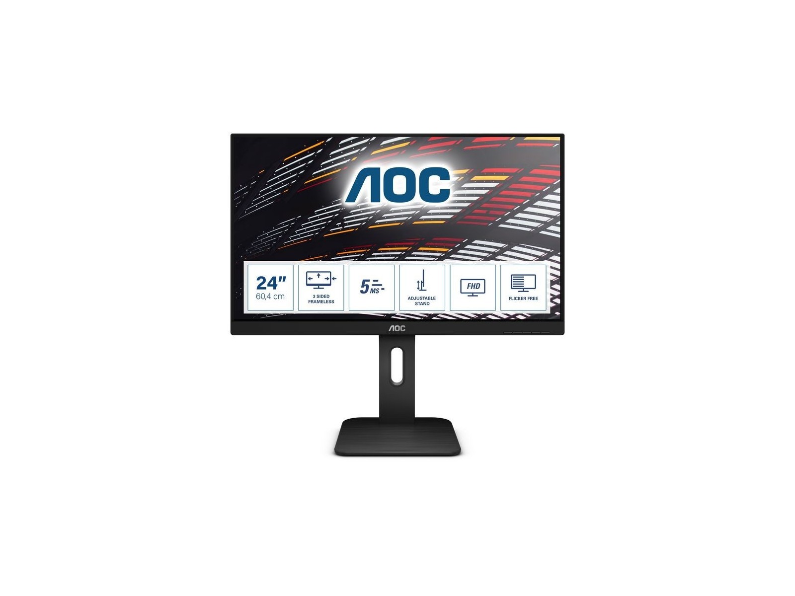 24P1 AOC 24P1 - 3-sides borderless 23.8” IPS display with Full HD 24P1 AOC 24P1 - 3-sides borderless 23.8” IPS display with Full HD