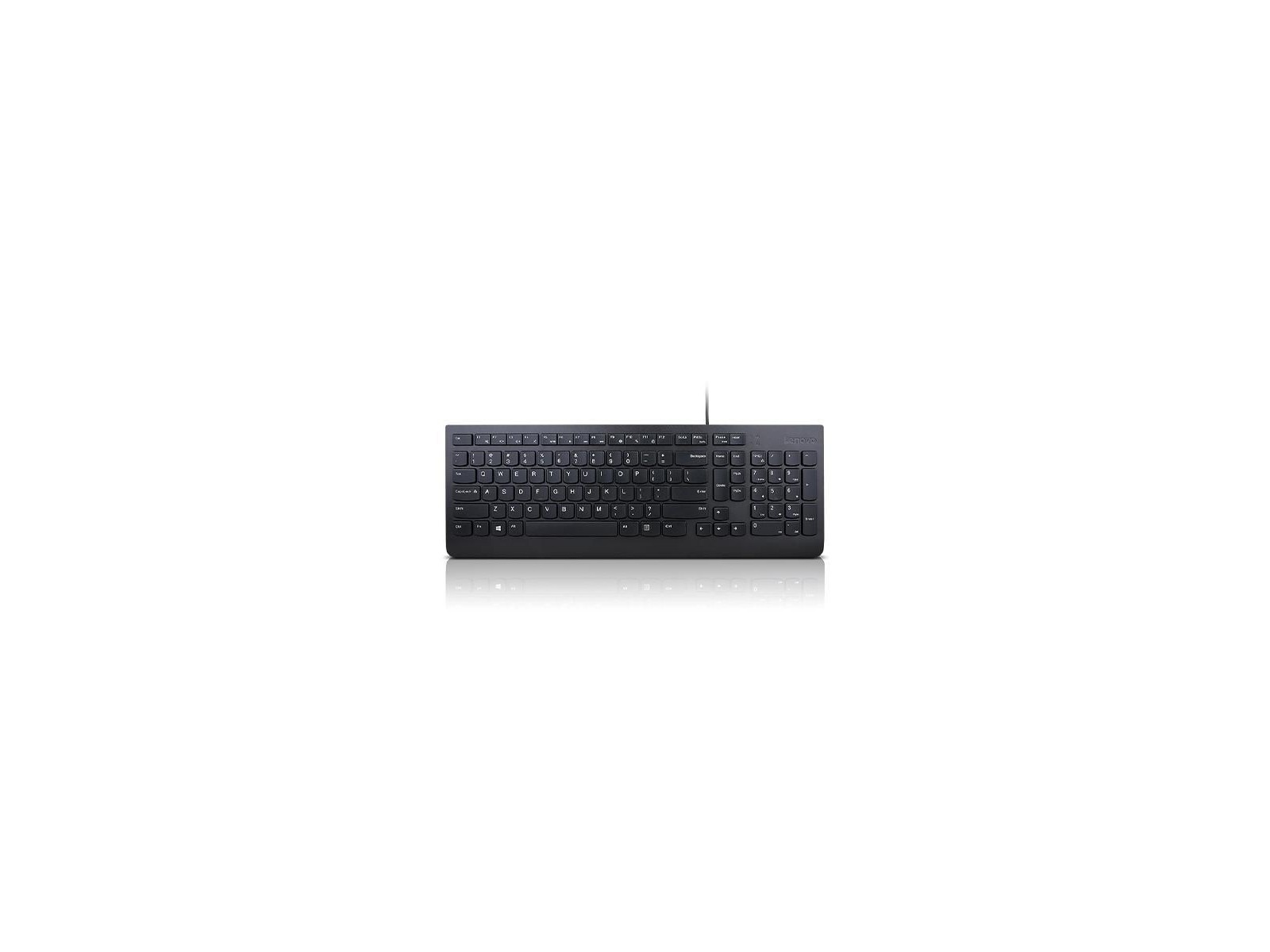 4Y41C68680 Lenovo Essential Wired Keyboard, U.K. English, USB, 1.8 m, Black 4Y41C68680 Lenovo Essential Wired Keyboard, U.K. English, USB, 1.8 m, Black