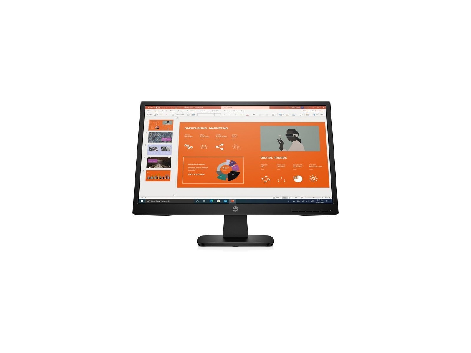 453D2AAABB HP 54.6cm (21.5") Full HD 1920 x 1080 Edge LED VA, 16:9, 178°/178°, 3000:1 453D2AAABB HP 54.6cm (21.5") Full HD 1920 x 1080 Edge LED VA, 16:9, 178°/178°, 3000:1