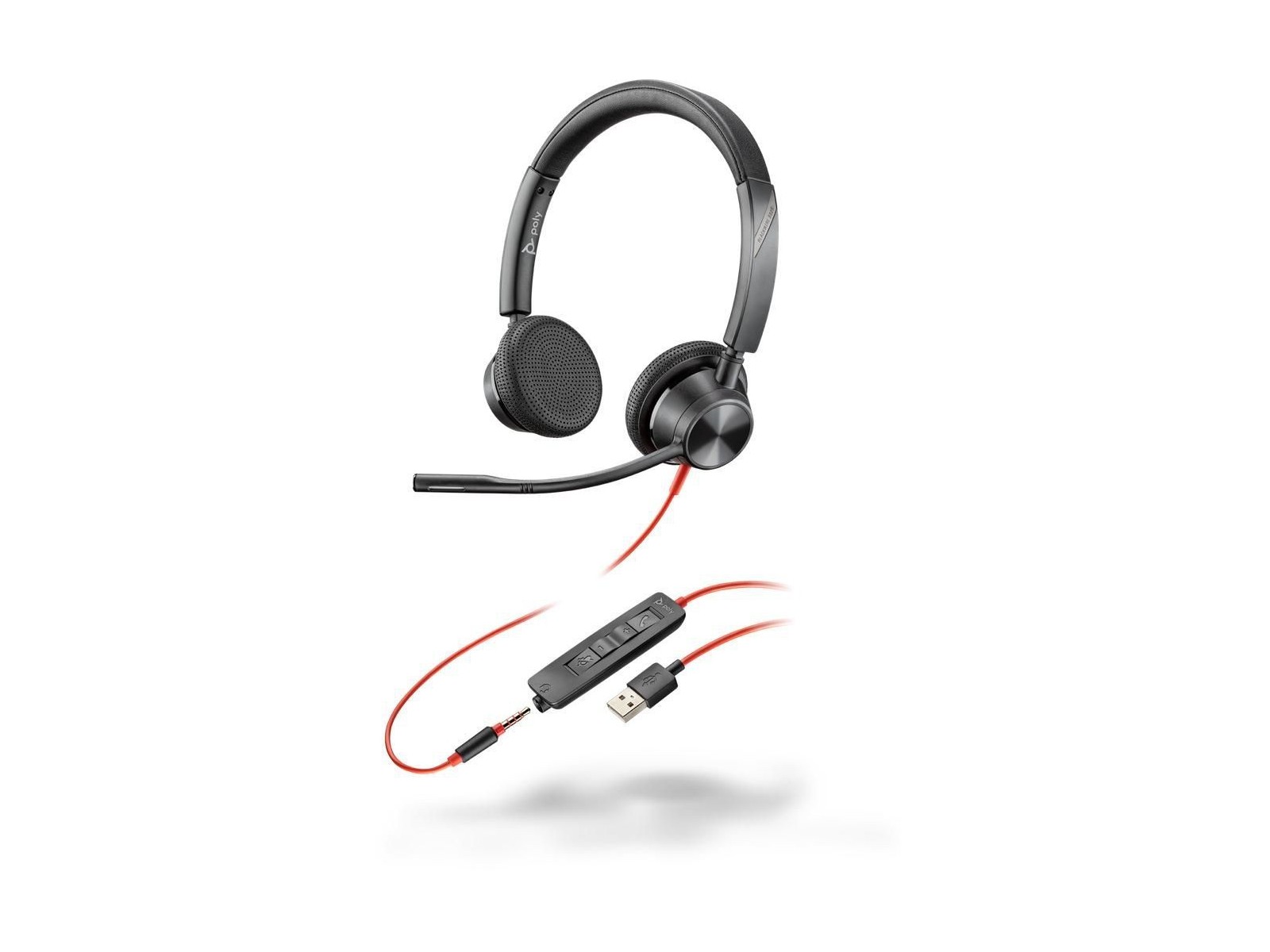 214016-01 Poly USB-A, Audio 3.5 mm, 20 Hz to 20 KHz, 94 dBSPL± 4 dB, 32 Ohm 864034 214016-01 Poly USB-A, Audio 3.5 mm, 20 Hz to 20 KHz, 94 dBSPL± 4 dB, 32 Ohm 864034