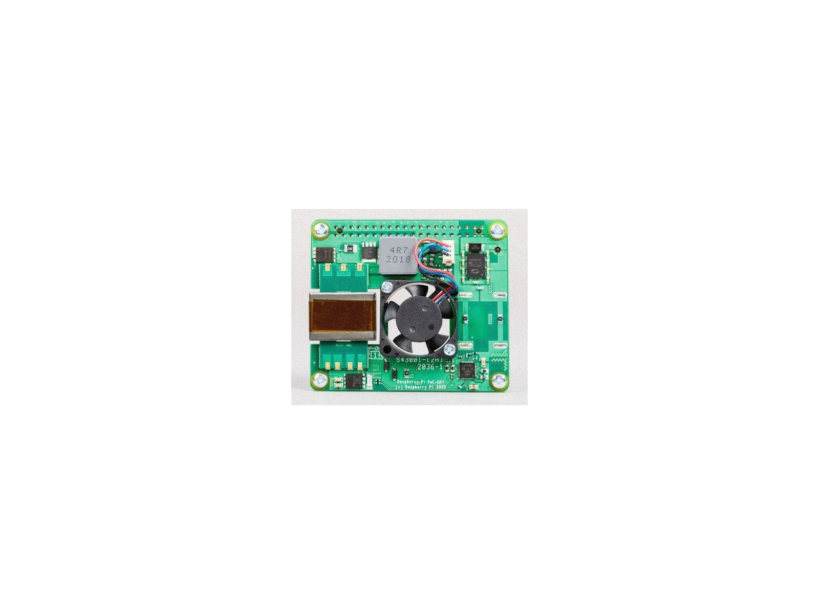 SC0468 Raspberry Pi PoE+ Hat 2211857 SC0468 Raspberry Pi PoE+ Hat 2211857