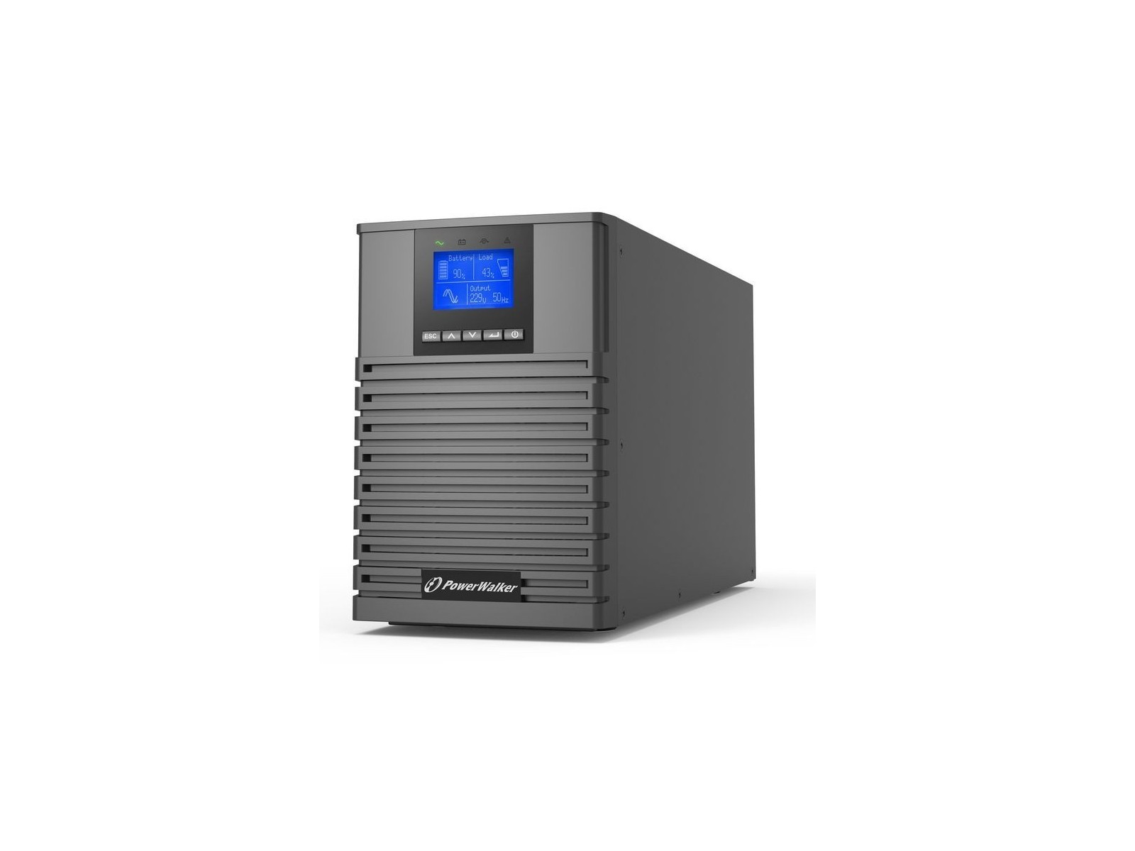 10122193 PowerWalker Online, 1500VA / 1500W, 4 x C13 Out, USB, RS-232, LCD 832853 10122193 PowerWalker Online, 1500VA / 1500W, 4 x C13 Out, USB, RS-232, LCD 832853