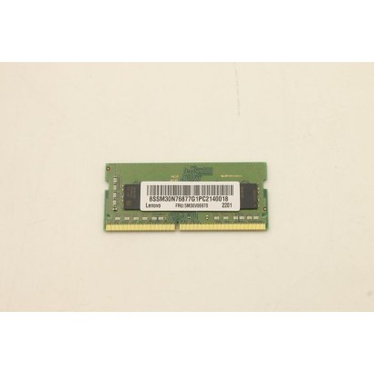 5M30V06970 Lenovo 16GB DDR4 SoDIMM memory module, 3200MHz speed, 1.2V power, compatible with Lenovo laptops, standard dimensions
