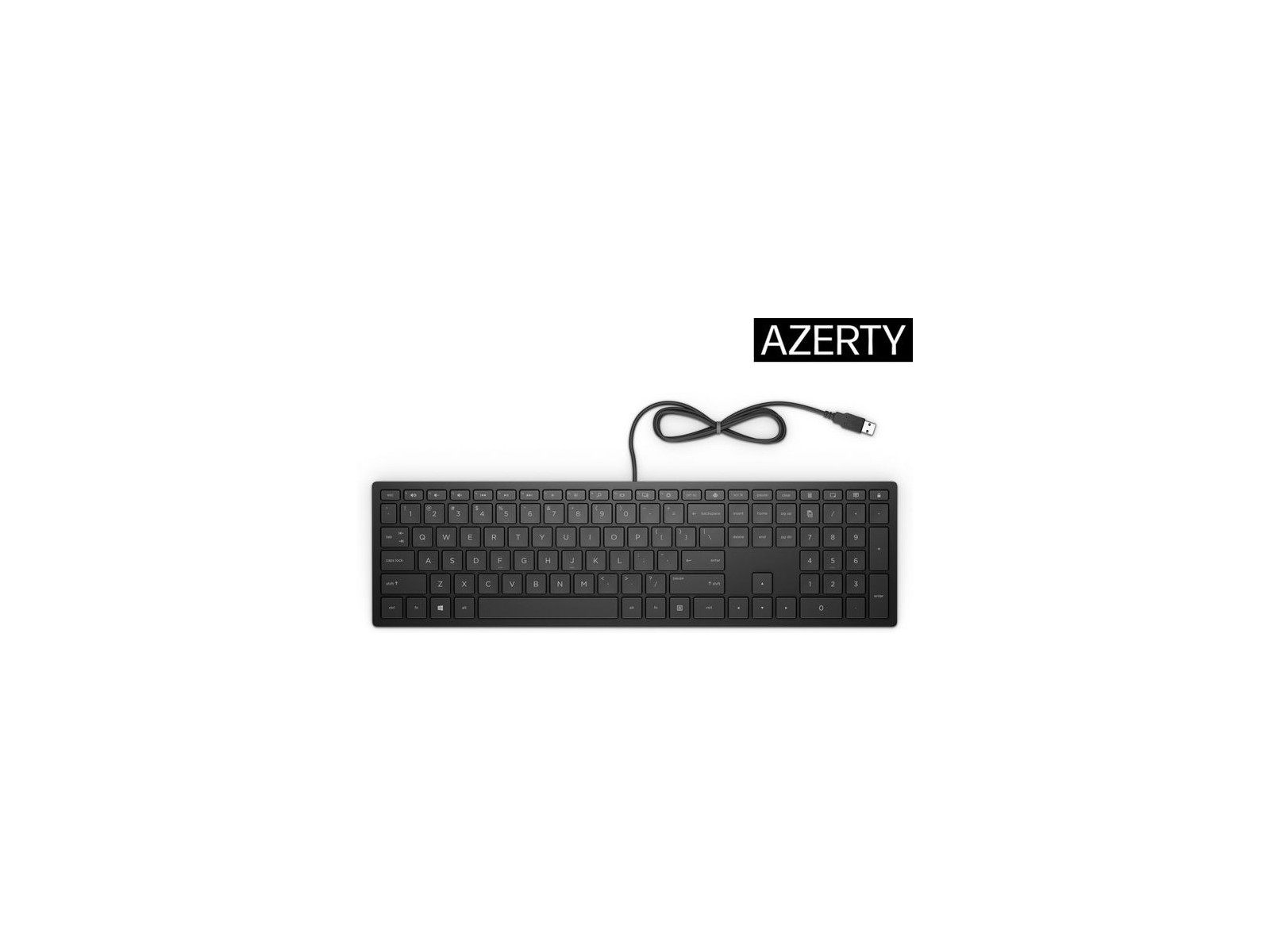 4CE96AAABD HP Pavilion 300 Wired Keyboard 4CE96AAABD HP Pavilion 300 Wired Keyboard