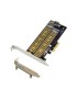 MC-PCIE-X4M2 MicroConnect PCIe x4 M.2 B&M Key NVMe SSD Adapter
