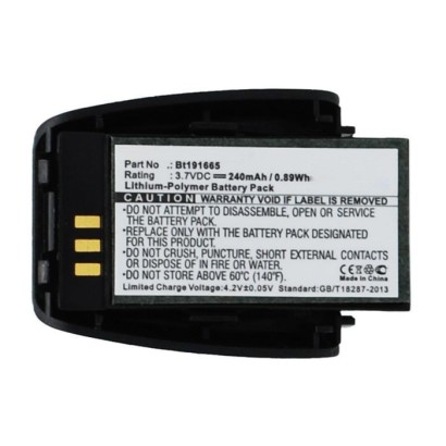 MBXWHS-BA008 CoreParts Battery for Wireless Headset 0.9Wh Li-Pol 3.7V 240mAh Black, for At&T SB3014, TL780 BT291665 SB3014, TL78