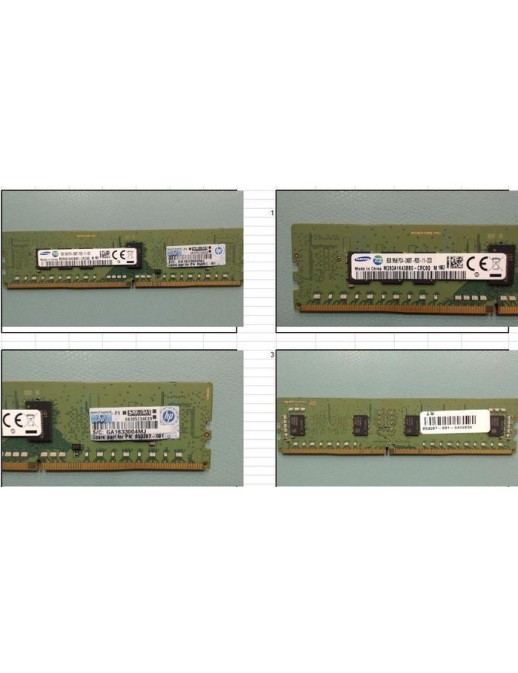 852545-001-RFB Hewlett Packard Enterprise 8GB 2400MHz PC4-2400T-R 836213