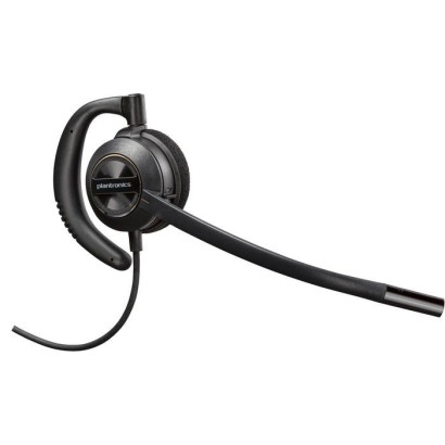 203193-01 Poly Over-the-ear, Monaural, Noise Cancelling, Black 783P4AA