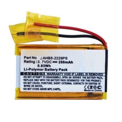 MBXWHS-BA046 CoreParts Battery for Wireless Headset 0.92Wh Li-Pol 3.7V 250mAh Black, for Jabra Pro 900, Pro 920, PRO 923, PRO 93
