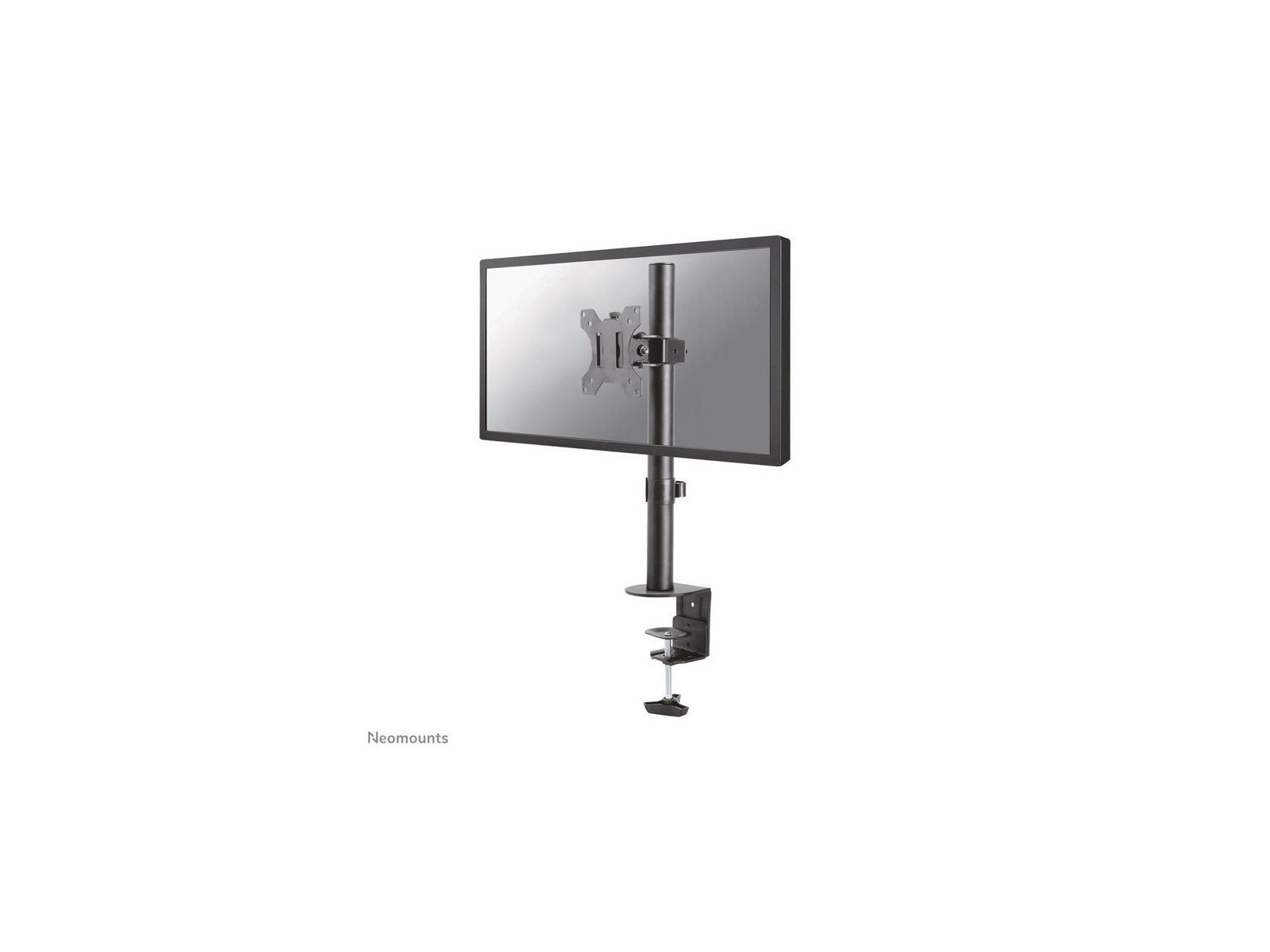 FPMA-D510BLACK Neomounts Desk Mount (Clamp & Grommet) For 10-32" Monitor Screen, Height Adjustable - Black 819297 FPMA-D510BLACK Neomounts Desk Mount (Clamp & Grommet) For 10-32" Monitor Screen, Height Adjustable - Black 819297